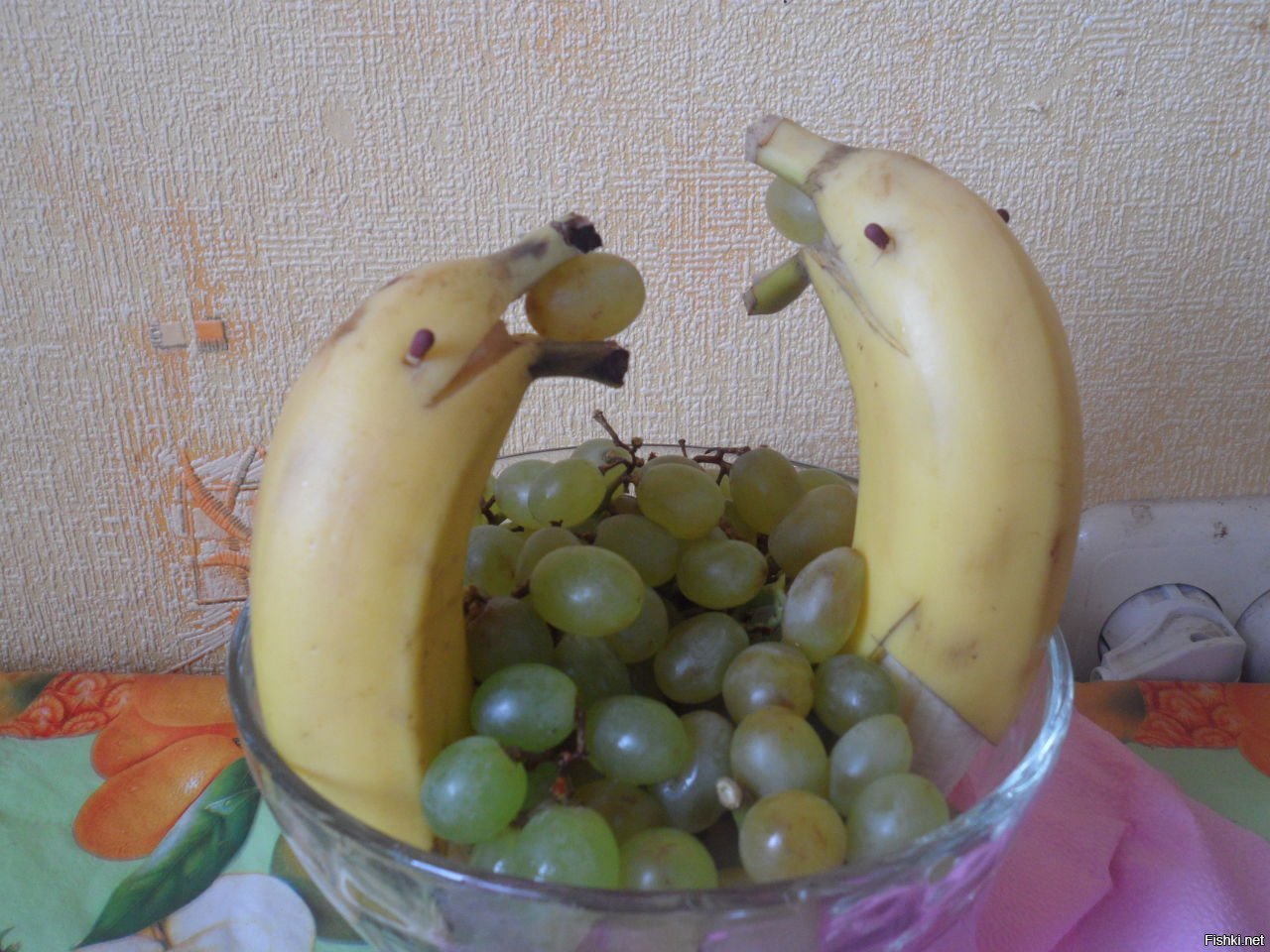 Поделка из фруктов