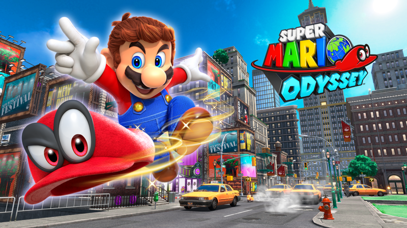 Лучшая семейная игра — Super Mario Odyssey