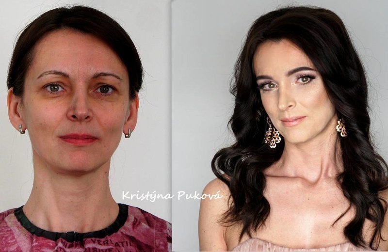 При помощи макияжа этот визажист так преображает женщин, что их не узнать