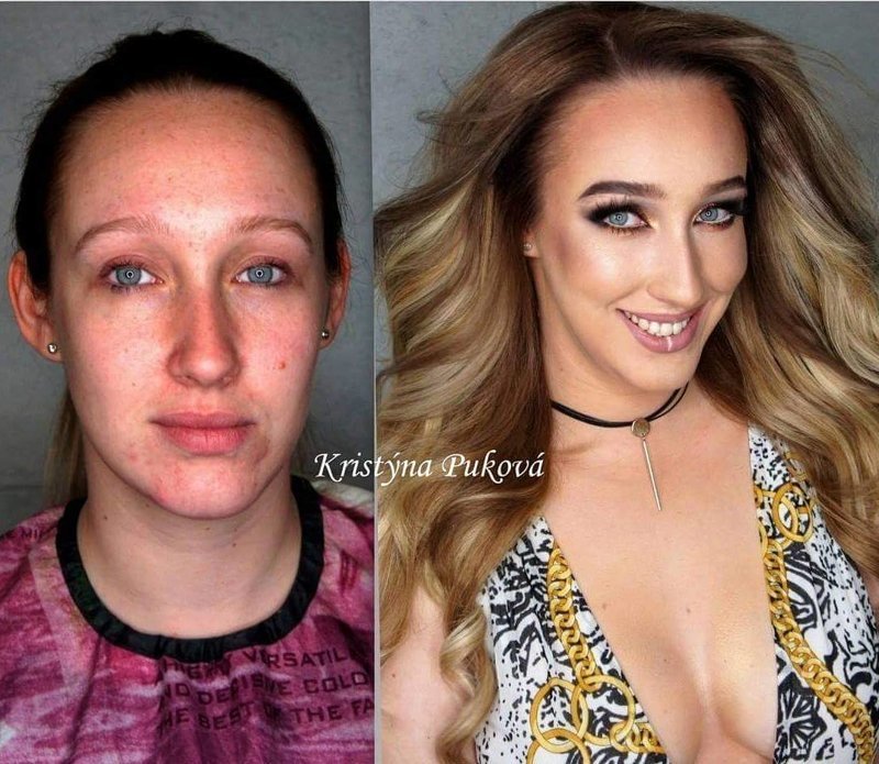 При помощи макияжа этот визажист так преображает женщин, что их не узнать