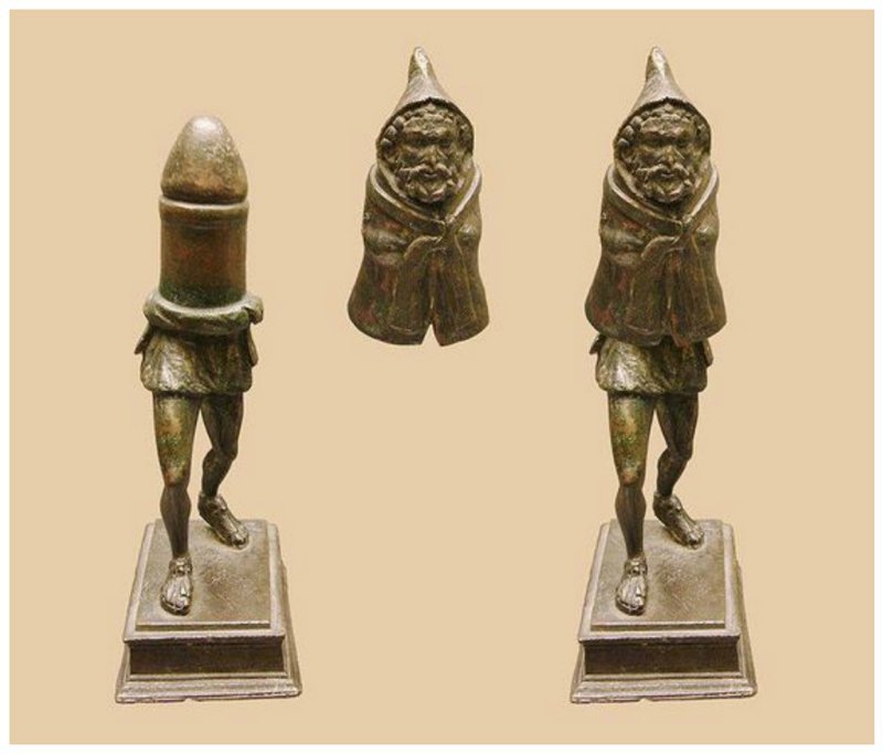 1 век до н.э. Фаллоимитатор с "колпаком-капюшоном"