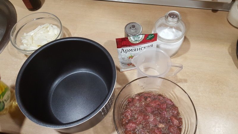 Решил попробовать быстрый рецепт: Мясо говядина в гранатовом соусе