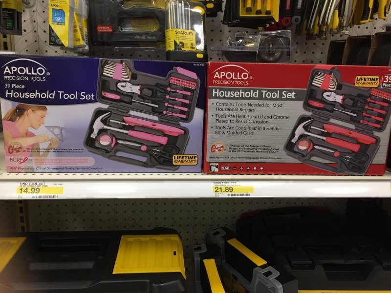 Набор инструментов специально для девочек