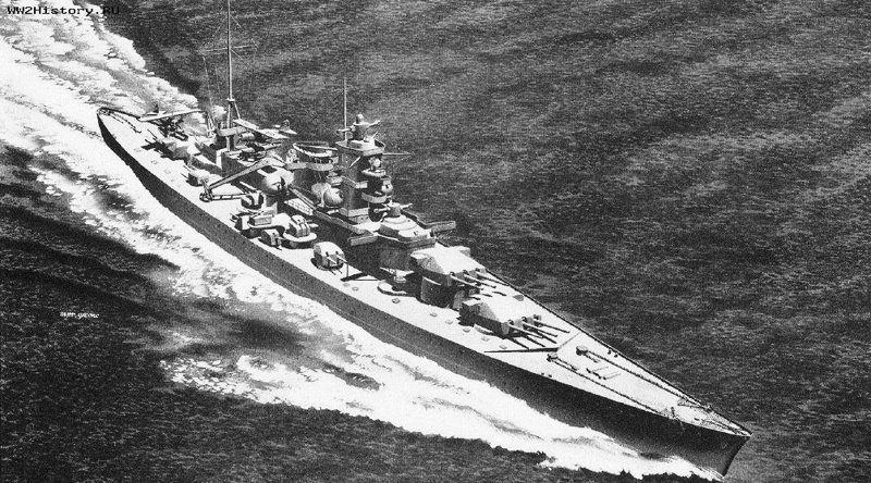 Этот день в истории: 1943 год — потоплен немецкий линкор «Шарнхорст»