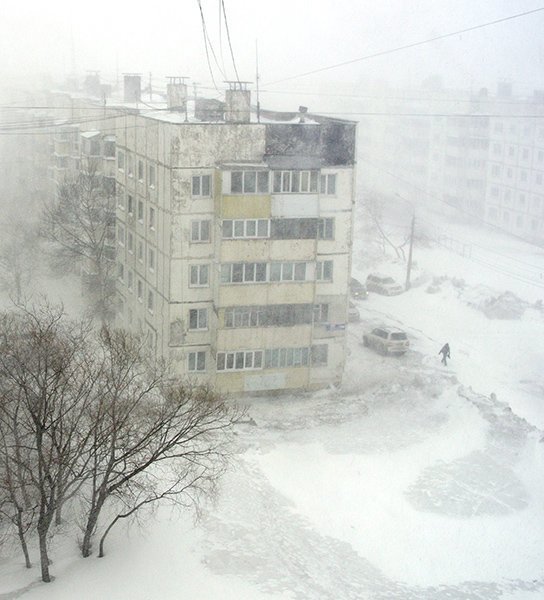 Сахалинская непогода: фото очевидцев