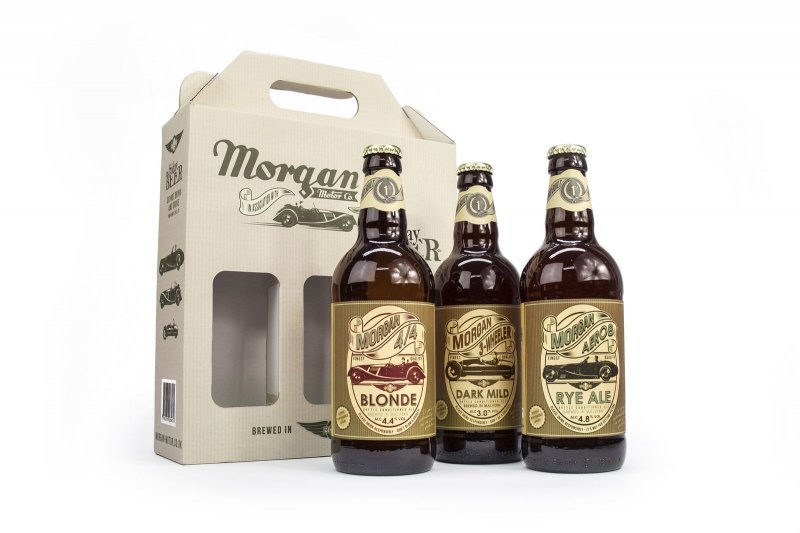 Линейка фирменного пильзнера названа No.29 Pils и сварена на пивоварне в Вустершире в Малверне, где также базируется Morgan. Особенностью напитка называют использование в нём чистейшей родниковой воды.