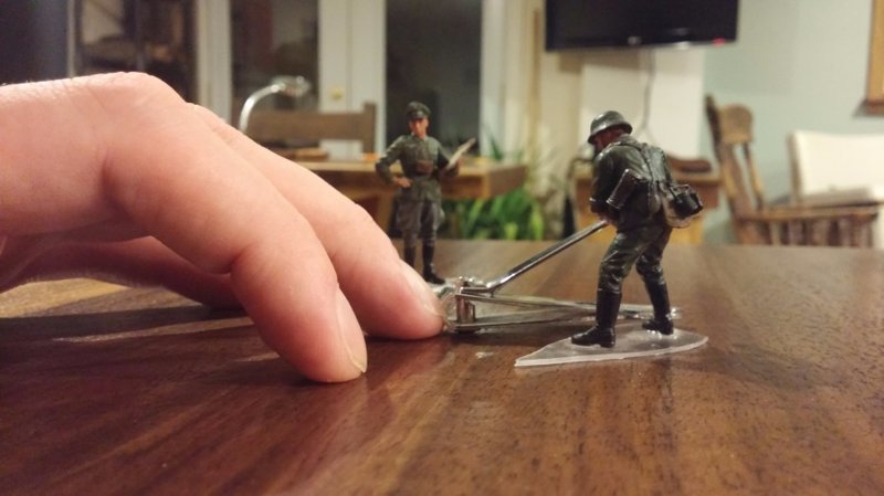 Военные в доме