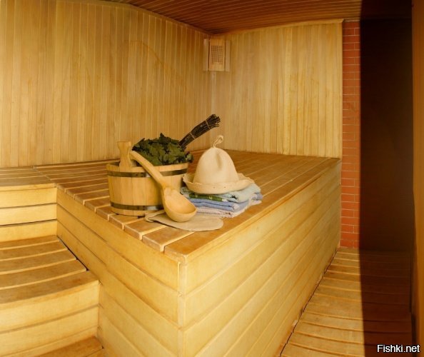 Сидим в бане 1го числа