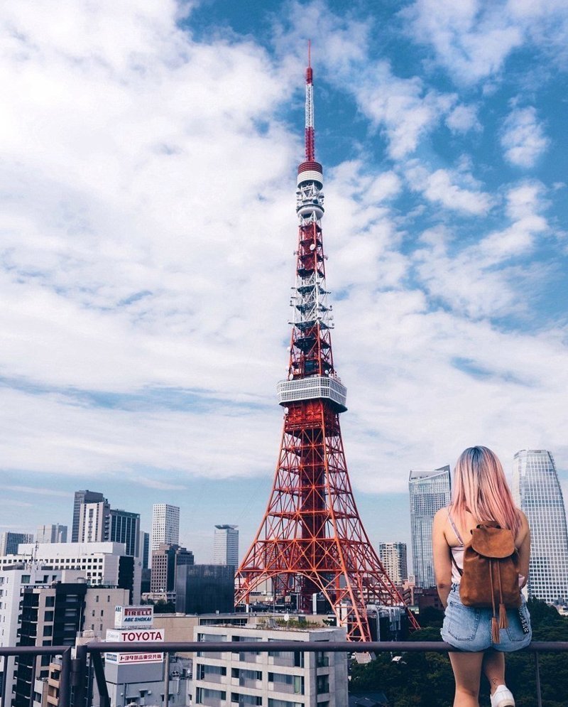 Телевизионная башня Токио, Япония