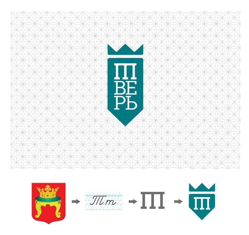 6. Логотип Твери используется и для информационных указателей в городе
