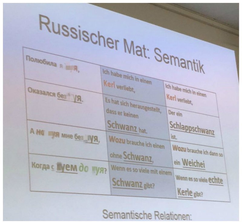 Некоторые иностранцы специально изучают русский мат, чтобы лучше понимать язык