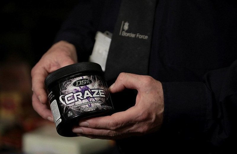 Запрещенная биодобавка "Craze", в которой был найден аналог метамфетамина