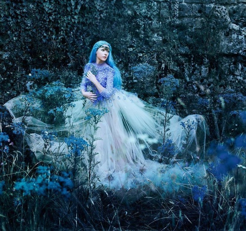 Потрясающие работы фотохудожницы, превращающей девушек в сказочных принцесс
