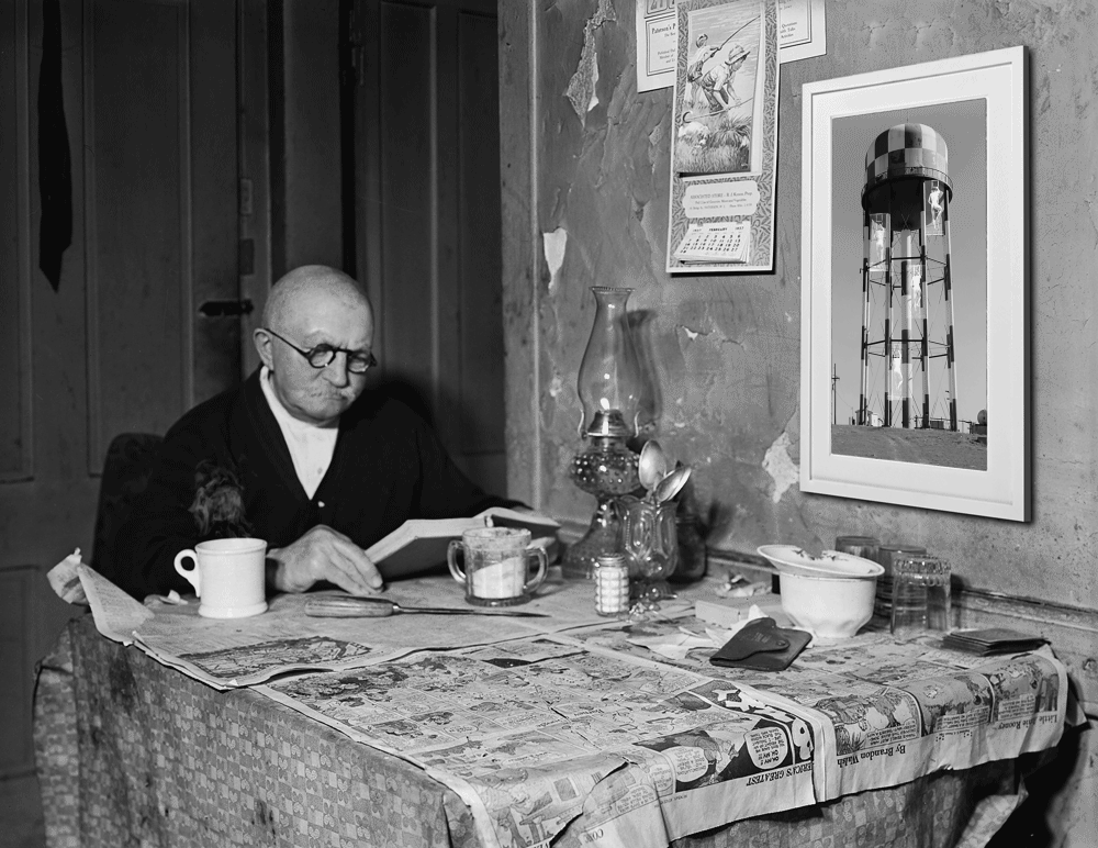 Художник Билл Домонкос создает сюрреалистичные анимации из ретро фотографий