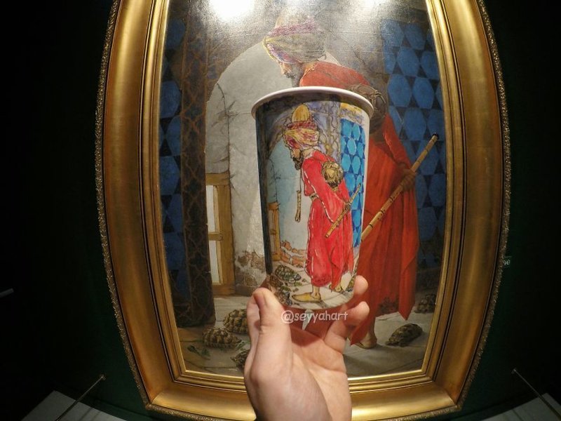 10. Знаменитая картина художника Османа Хамди-бея "Дрессировщик черепах" (1906). Продана в 2004 году за 3,5 млн долларов