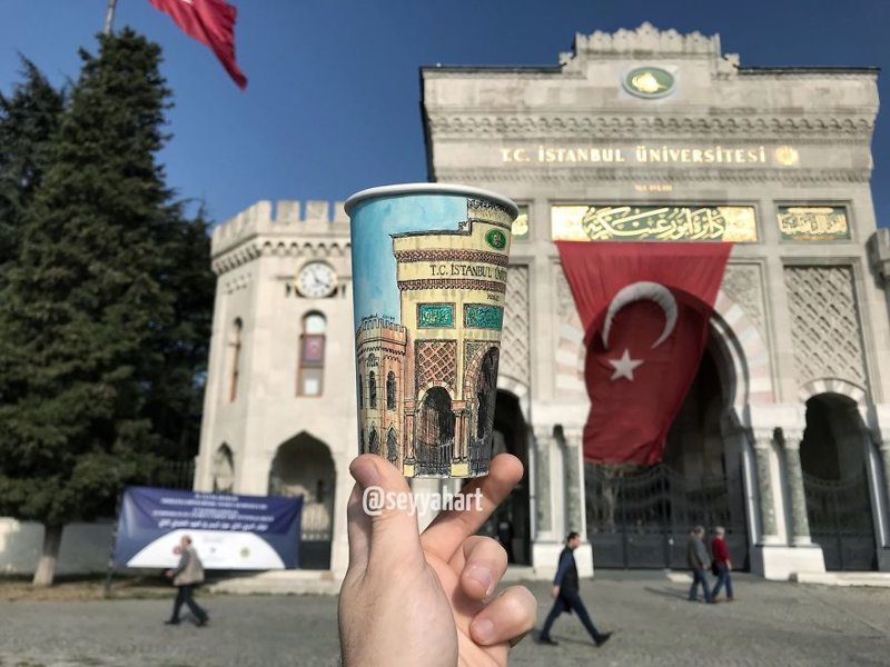 14. Исторические ворота Стамбульского университета