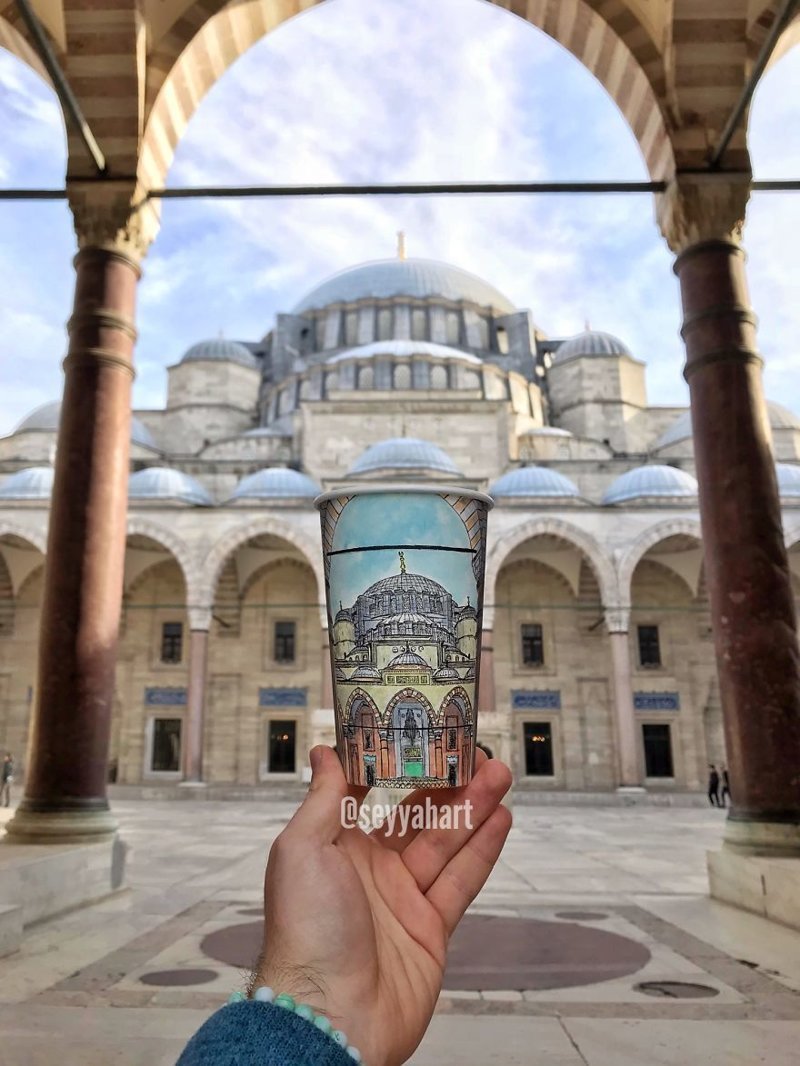 3. Мечеть Сулеймание. Шедевр архитектора Синана, самая большая мечеть Стамбула