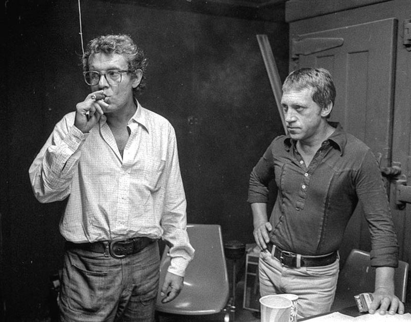 Милош Форман и Владимир Высоцкий. США, август 1976 года. Фото Леонида Лубяницкого
