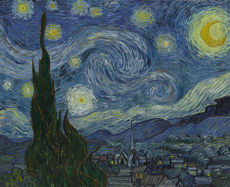 «Звездная ночь» Ван Гога