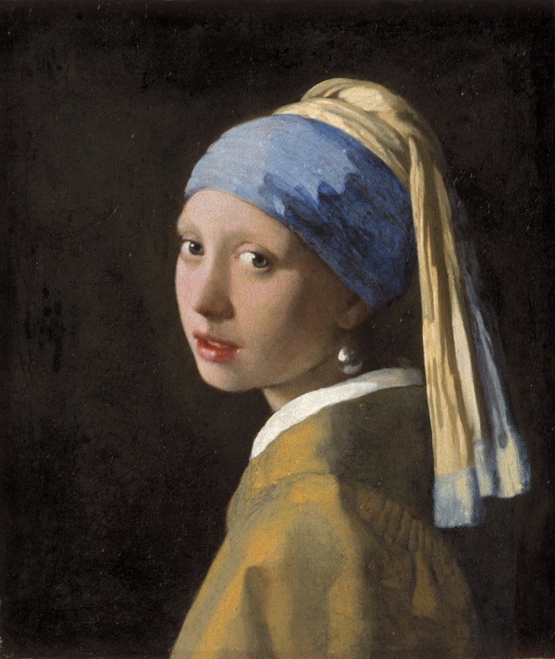 «Девушка с жемчужной сережкой», Вермеер, 1665