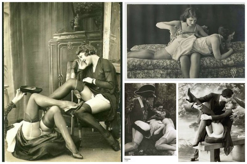 И капелька эротических открыток начала 20-го века. Поверьте - это самые скромные из имеющихся