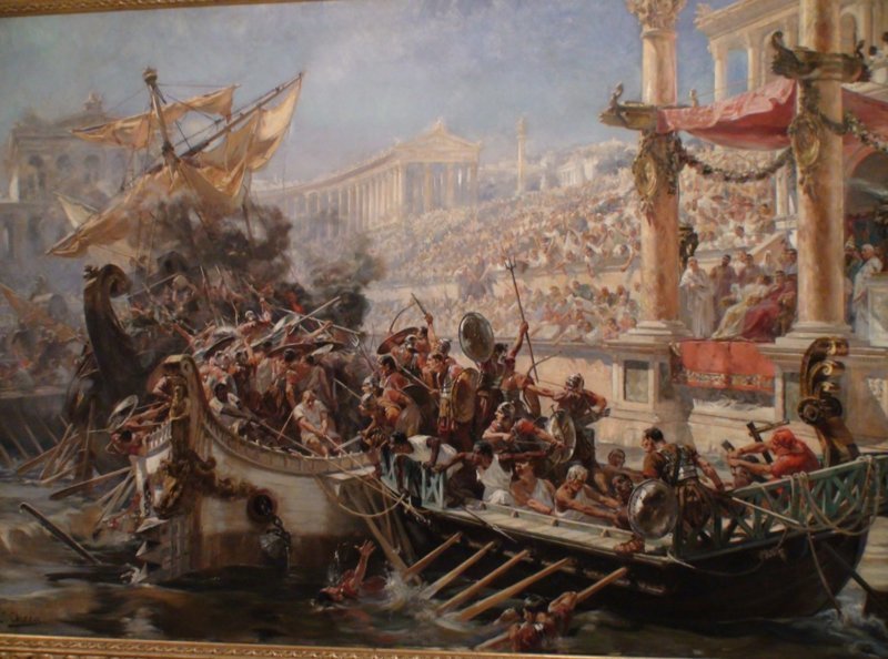 Гладиаторские бои в Древнем Риме