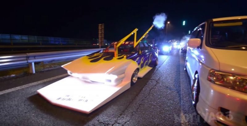 Ночь босозоку в Японии - самый странный автотюнинг в мире