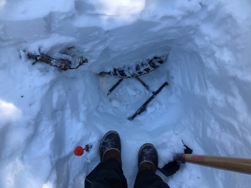 Спасение Джипа из снежного плена