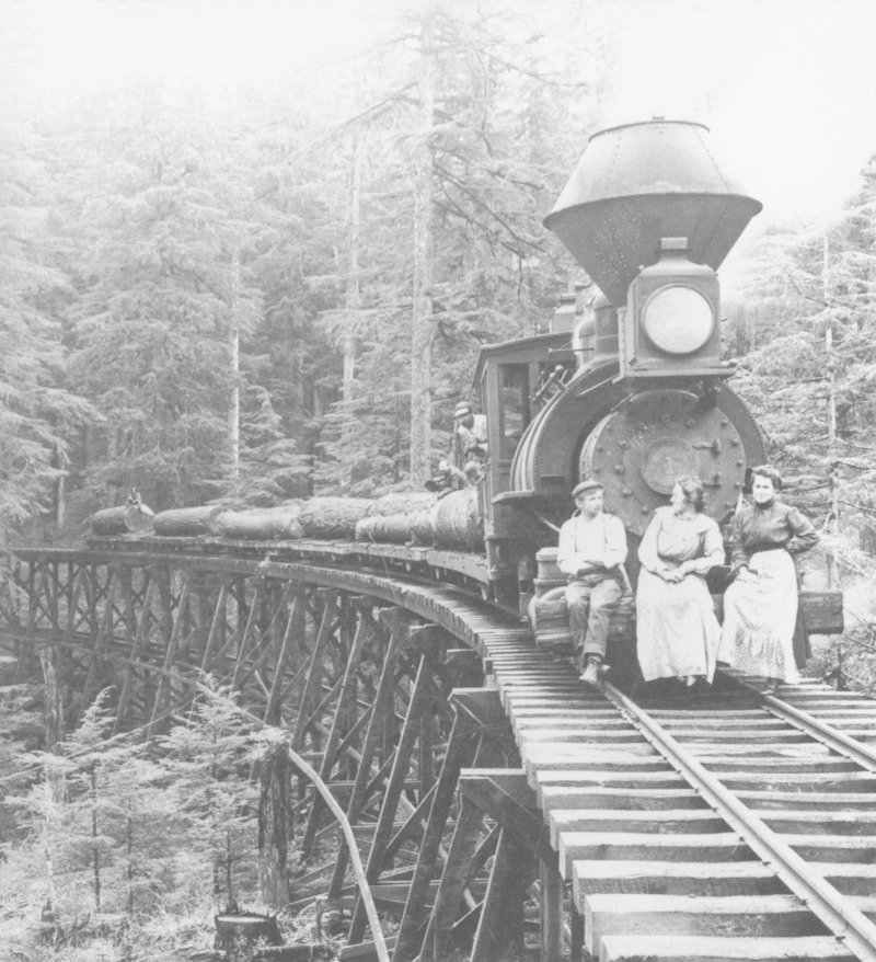 1863, the Orange &- Alexandria Railroad, Virginia.