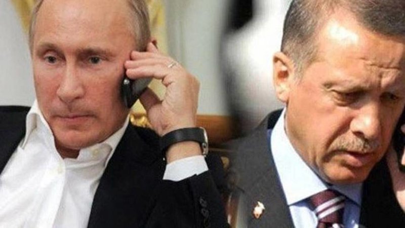 Владимир Путин обсудил с Эрдоганом ситуацию в Сирии
