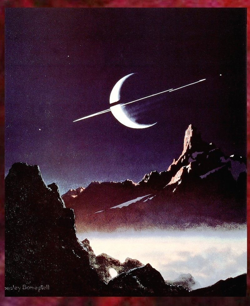 Чесли Боунстелл - пионер космической живописи