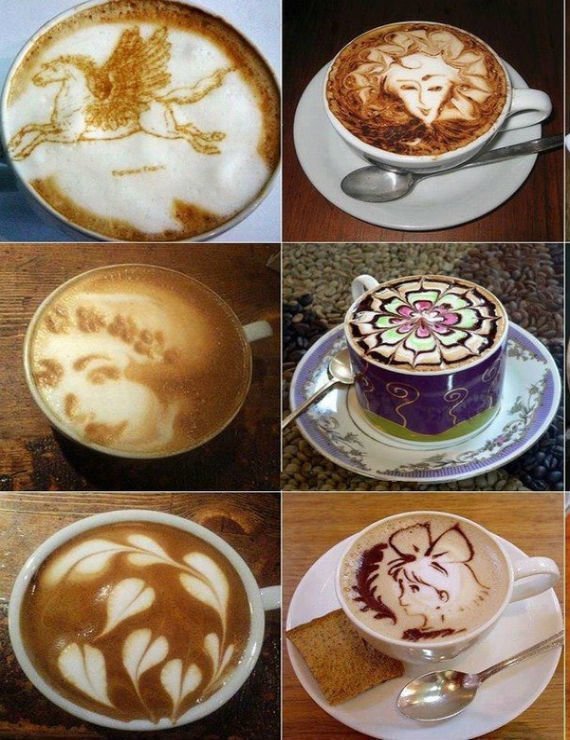 Вкусное искусство: биография латте-арта. Как делаются чудесные рисунки в чашечке кофе?