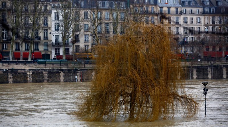Сена затопила Париж