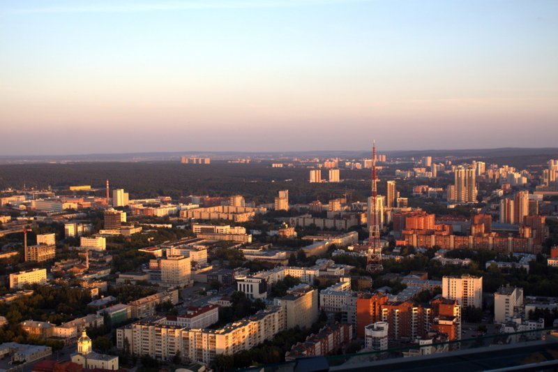 Екатеринбург. Взгляд свысока