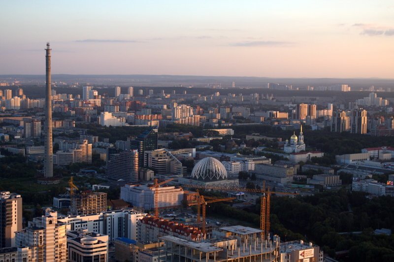 Екатеринбург. Взгляд свысока