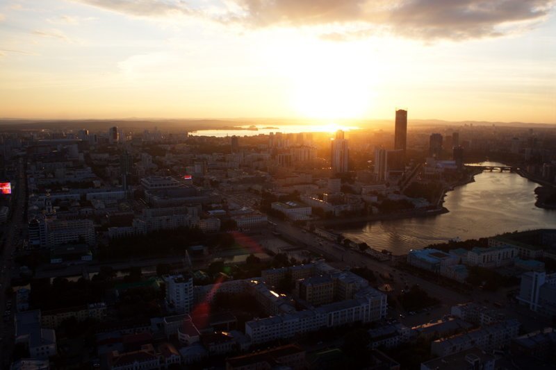 Екатеринбург. Взгляд свысока