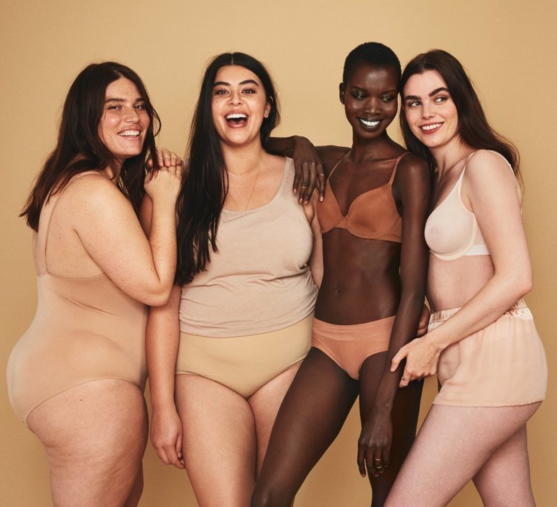 Женщины разных возрастов и размеров снялись в рекламной кампании известного бренда