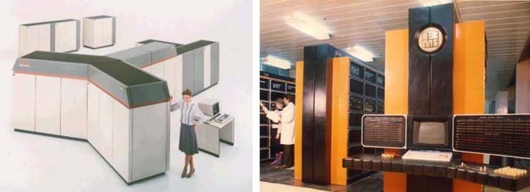 Современные компьютеры против суперкомпьютеров из прошлого