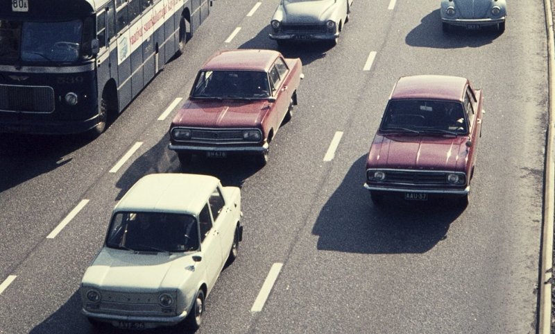 SIMCA 1000,Opel Rekord B, Ford Cortina Mk II, Wartburg 312.