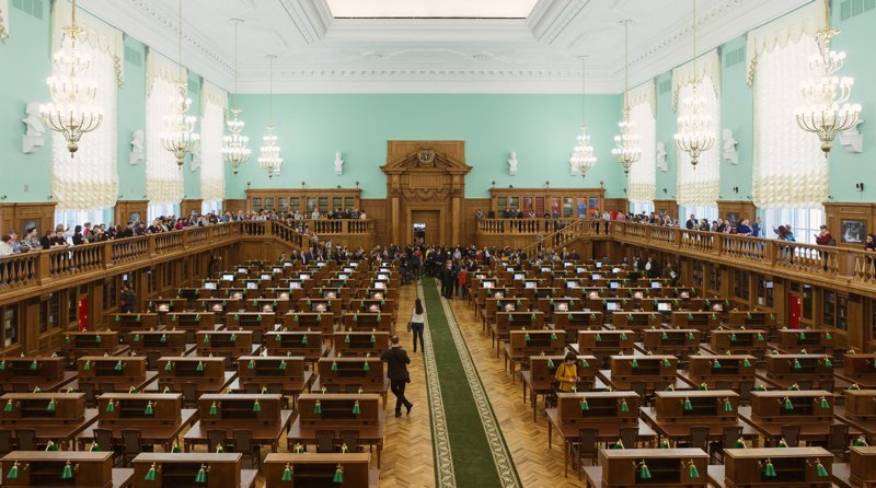 В Москве открылся самый большой читальный зал в Европе