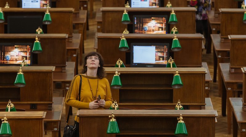 В Москве открылся самый большой читальный зал в Европе