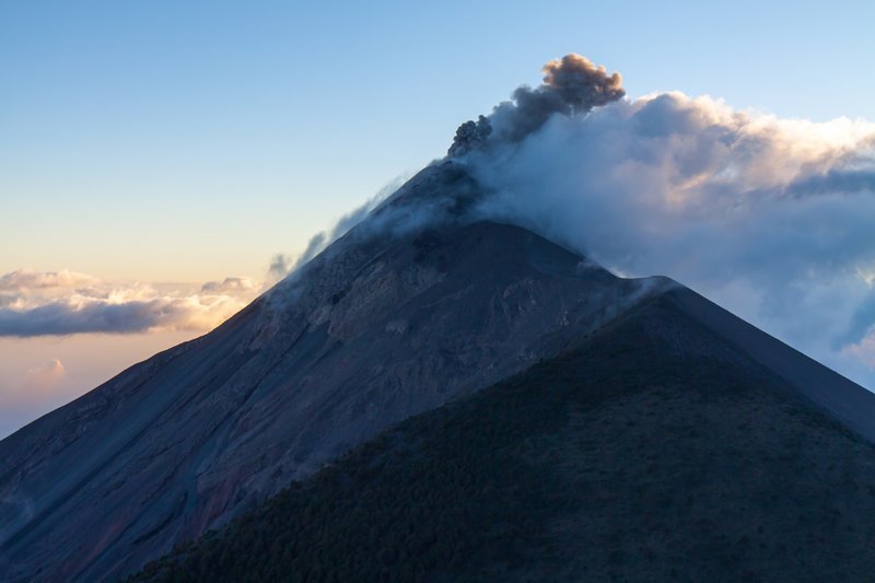 Гватемала. Поход на вулкан Акатенанго