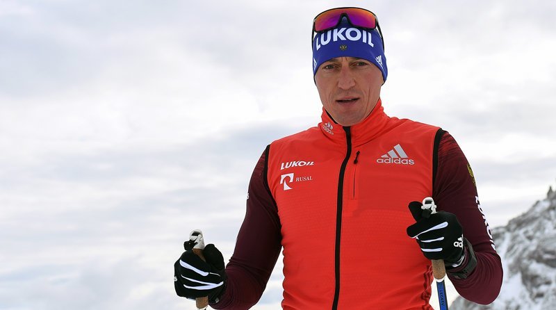 Лыжник Александр Легков