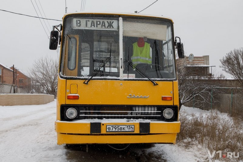 Волгоградец осуществил мечту детства и купил автобус Ikarus
