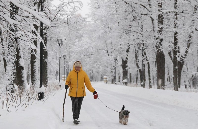 В Москве выпало рекордное количество снега. Фоторепортаж