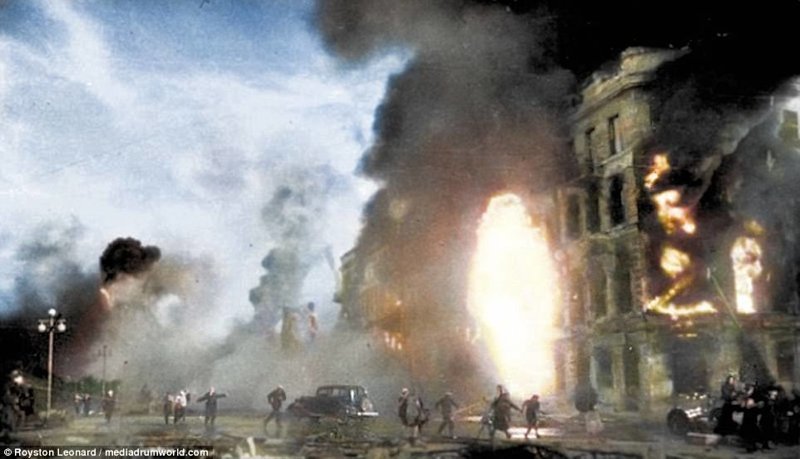 Когда советские войска прорвали немецкие ряды в 1943 году, город был в руинах