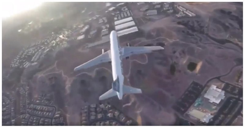 В США пилота дрона хотят найти и покарать за опасное сближение с пассажирским самолетом
