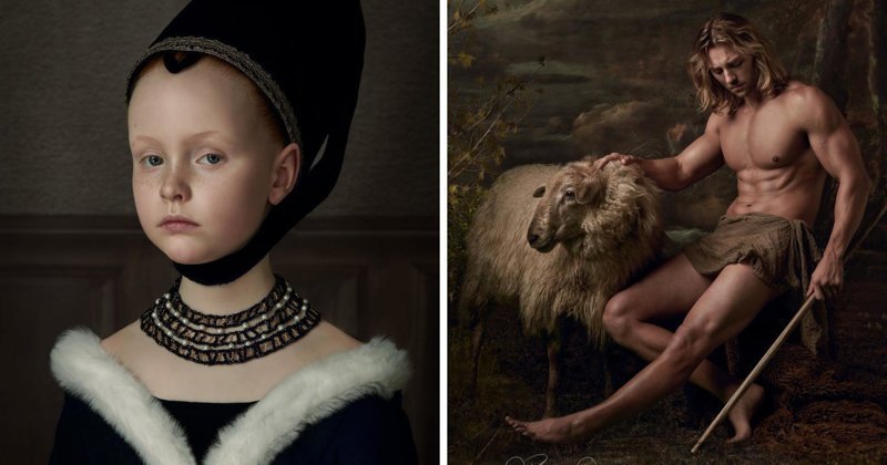 Ожившие полотна: 35 шедевральных портретов нидерландской художницы