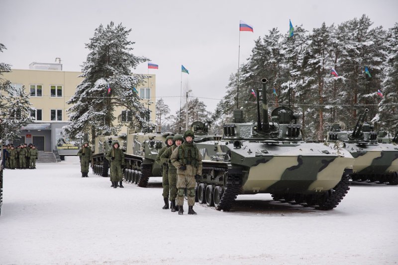 6 февраля, 76-й гвардейской десантно-штурмовой дивизии ВДВ передали новейшие боевые машины