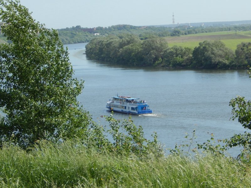 Прогулка по реке Ока  